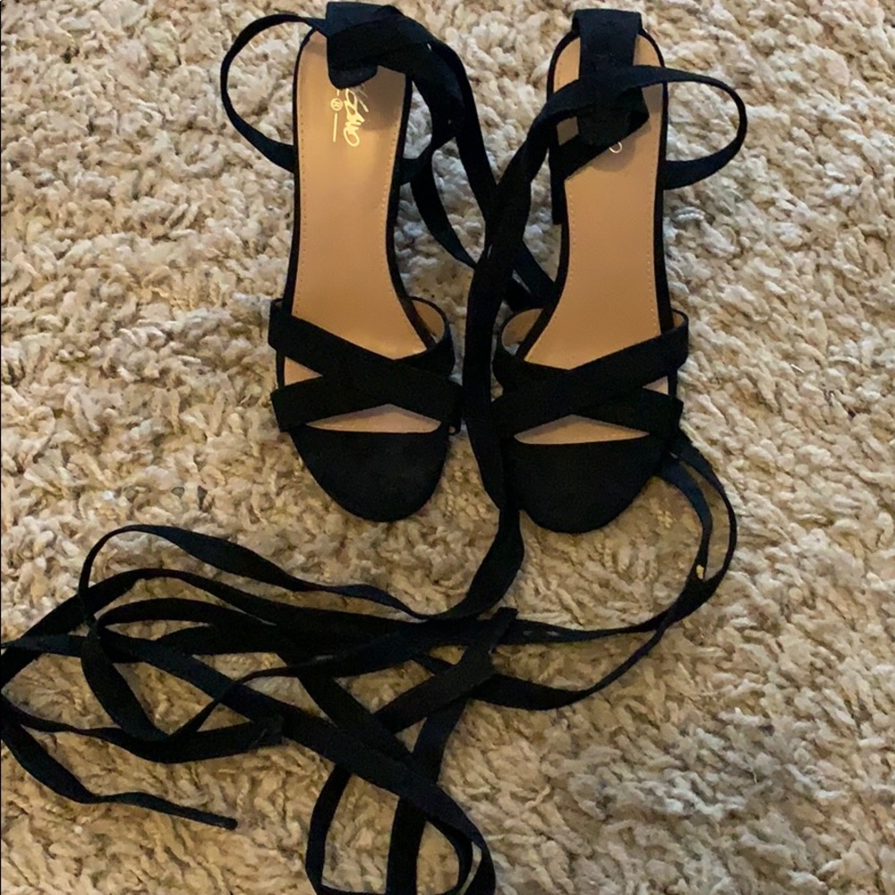 Black heels